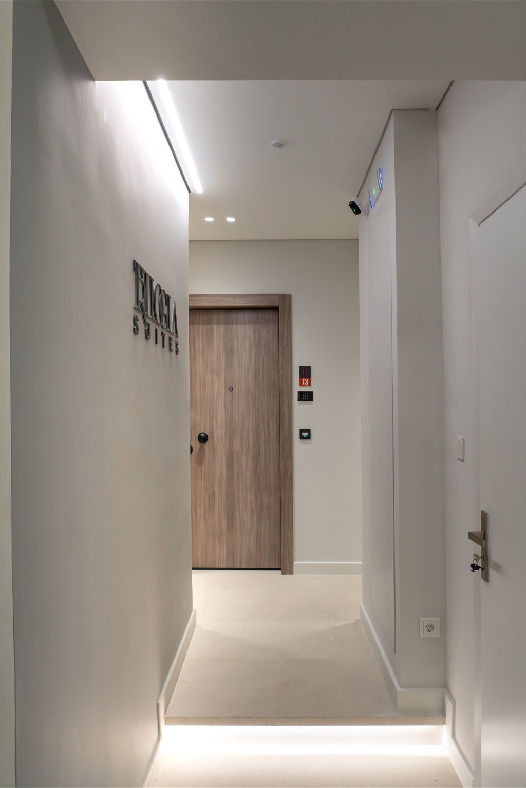 Εσωτερική λεπτομέρεια διαμερίσματος στο Trilogia Suites